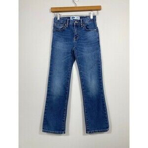 Old Navy Straight Jeans Size 8 Built-In Flex Medium Wash Denim